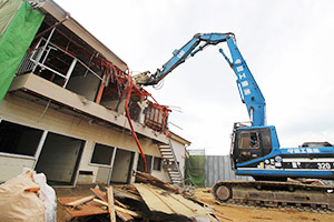 鉄骨造住宅の解体工事について